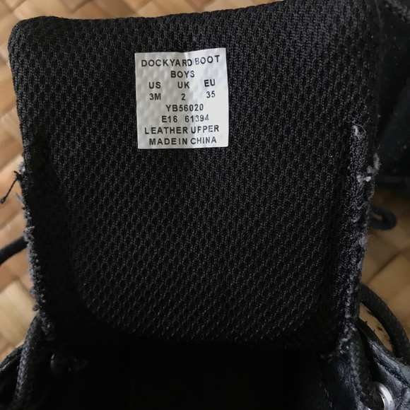 Sperry Kids | Dockyard Boot | Black | 3 - Picture 12 of 14